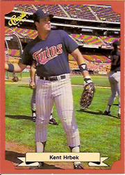 1988 Classic Red Baseball Cards        192     Kent Hrbek